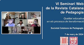 VI Seminari de la Revista Catalana de Pedagogia