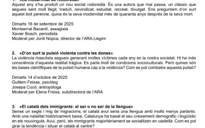 Qüestions IEC: interroguem, entenem, conversem