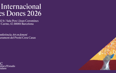 Celebració a l’IEC del Dia Internacional de les Dones i lliurament del Premi Creu Casas 2026